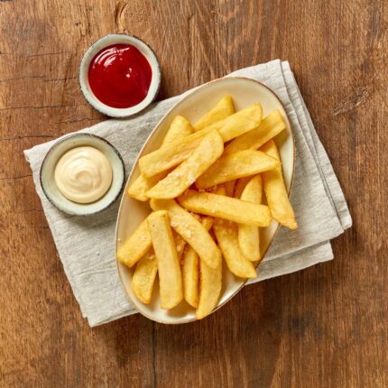 Pommes Steak Fries, 4 x 2,5 kg