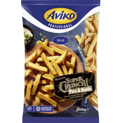 Pommes Super Crunch, 4 x 2,5 kg