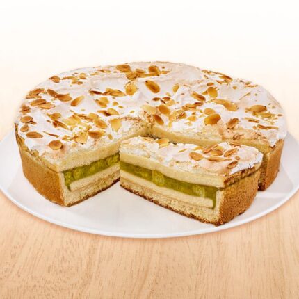 Rhabarber Stachelbeer Kuchen o, 1750 g