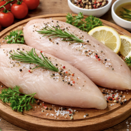 Hähn. Brustfilet natur 120g, 3 kg