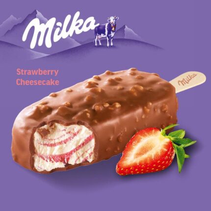 Milka Stieleis Strawb./Cheesec.,20 Stück