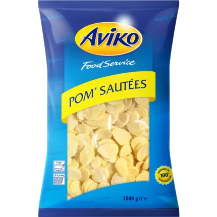 Bratkartoffelscheiben AVIKO, 4 x 2,5 kg