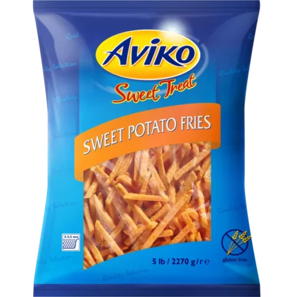 Süßkartoffel Pommes, 5 x 2,27 kg