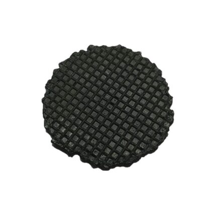 Schwarze Rundwaffeln 6cm, 1000 Stück